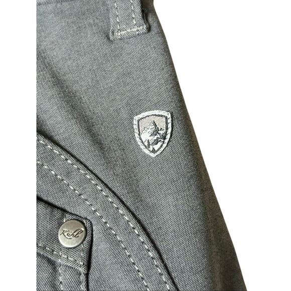 KUHL Trekr Cargo Hiking Climbing Trail Athletic Performance Pants size 4 Gray - Picture 9 of 13